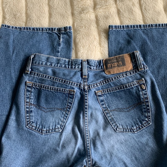 Vintage Y2K Mavi mid rise flare button fly denim jeans 27 - Picture 5 of 10